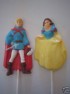 261sp Snow Black and Prince Chocolate or Hard Candy Lollipop Mold